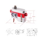 Hot Sales KST X06H V6.0 1.8Kgf.cm 0.07sec HV Digital RC Model  Metal Gear Coreless Motor for RC Glider Wing